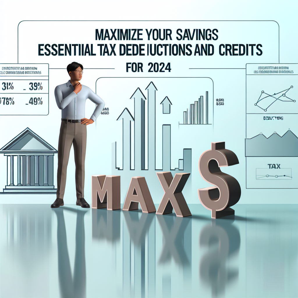 Maximize Your Savings: Essential Tax Deductions and Credits for 2024